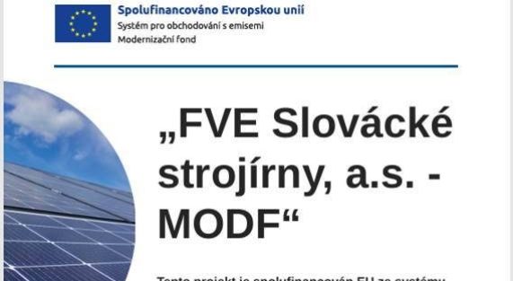 FVE Slovácké strojírny, a.s. - MODF